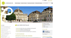 Desktop Screenshot of ludwigsburg.de